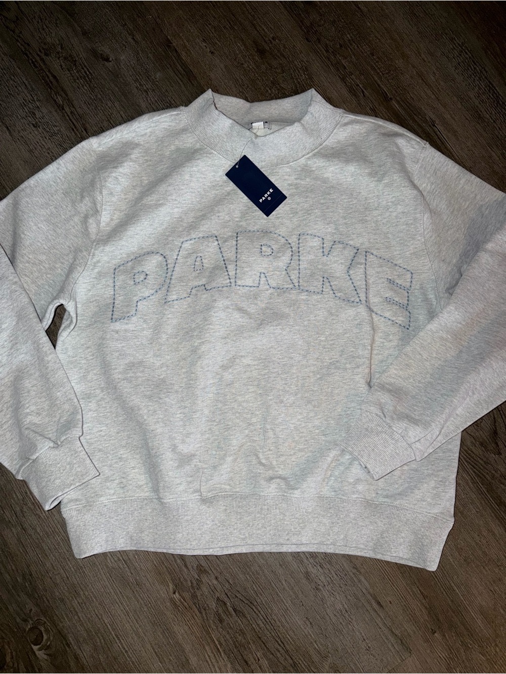 PARKE x Target Logo Mock Neck Sweatshirt S/M